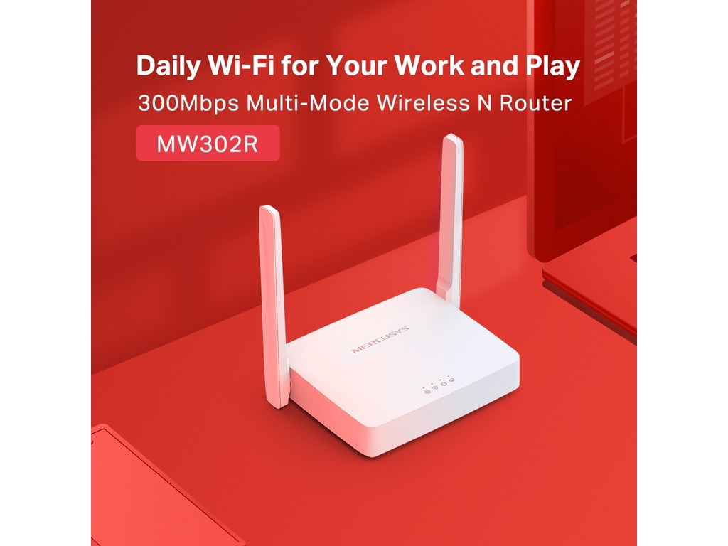 Mercusys MW302R 300mps ruterWireless router - Image 4