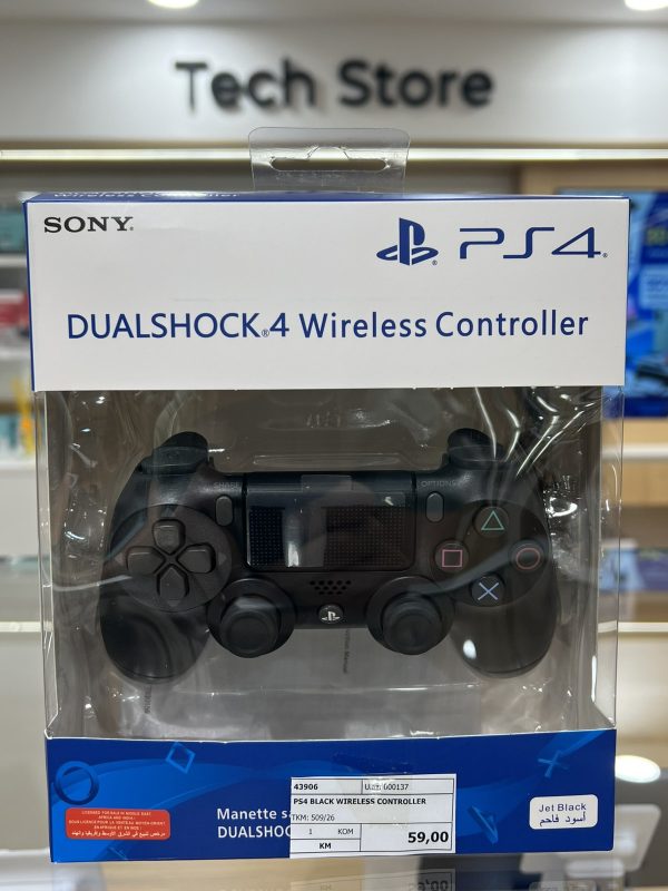 PS4 BLACK WIRELESS CONTROLLER