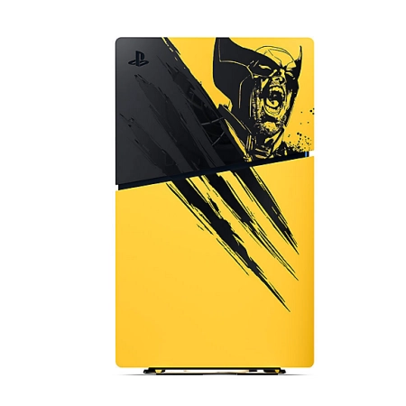 Playstation 5 Slim Digital Edition Konzola Marvels Wolverine Battle Yellow Limited Edition - Image 3