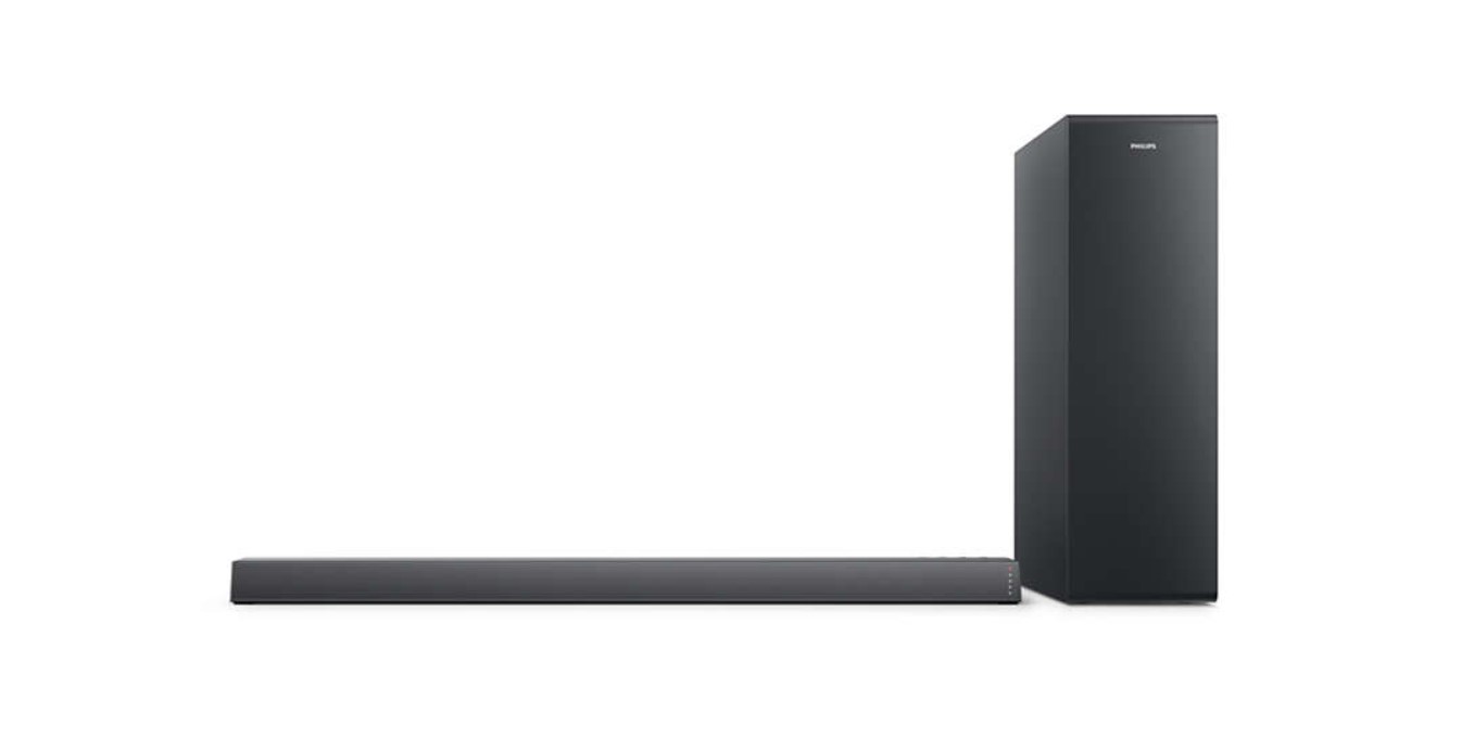 Philips TAB6305 Soundbar2.1-kanalni bežični niskotonacIzuzetno tanak, snažan zvuk