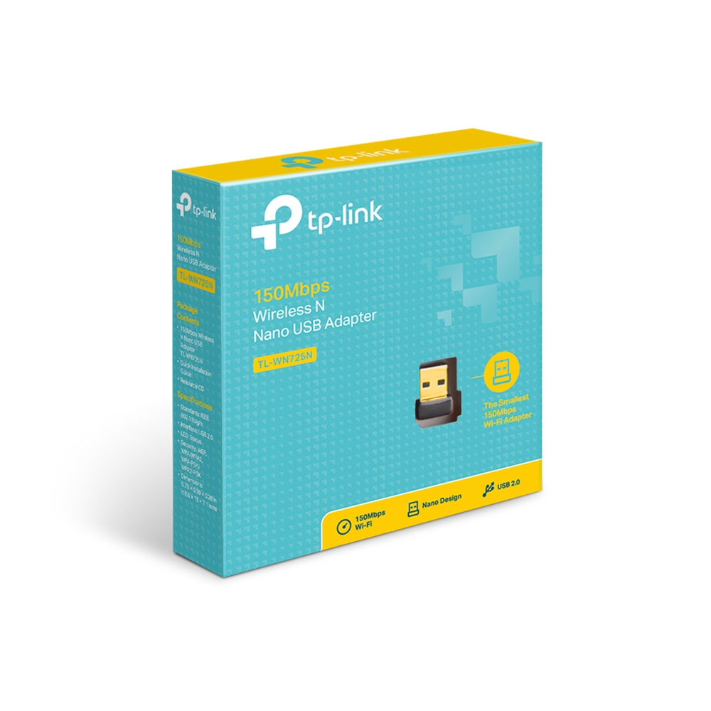 TP-Link TL-WN725N 150 MbpsWireless N Nano USB Adapter - Image 2