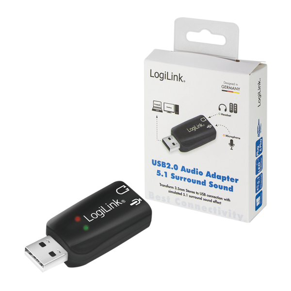 AUDIO ADAPTER USB LOGILINK UA0053