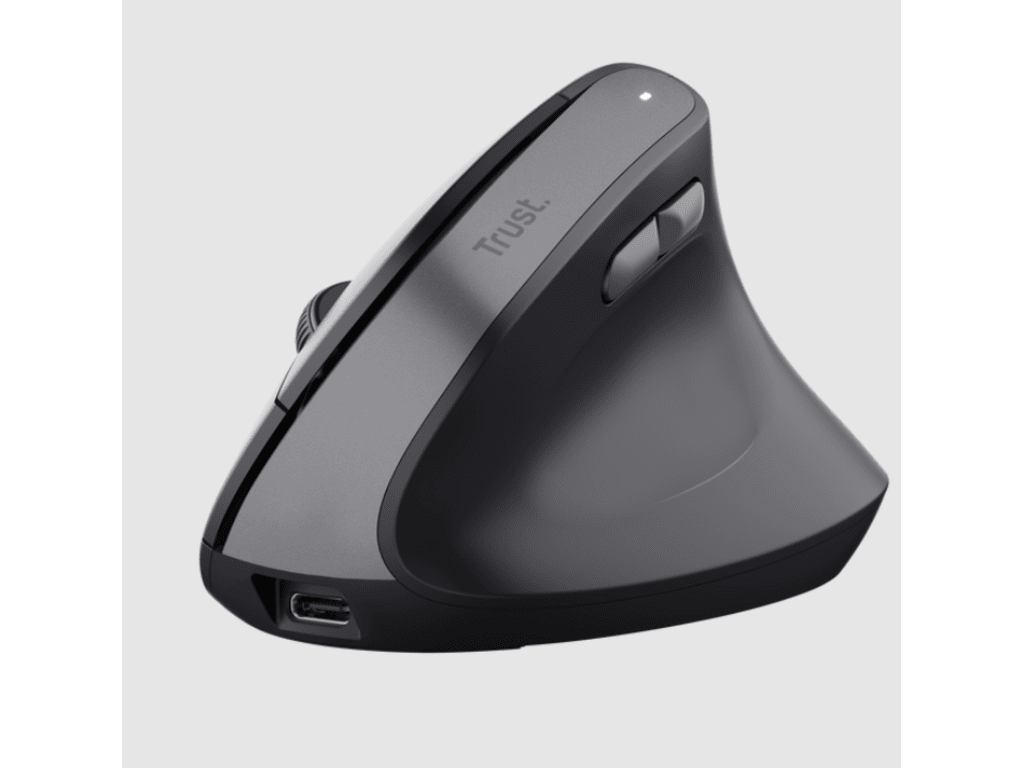 Trust Bayo II ergonomskiwireless miš, silent, 800-2400dpi, optički, USB, crni - Image 3
