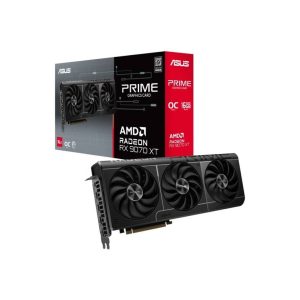 ASUS VGA PRIME-RX9070XT-O16G9070XT, 16GB, 1x HDMI, 3x DP