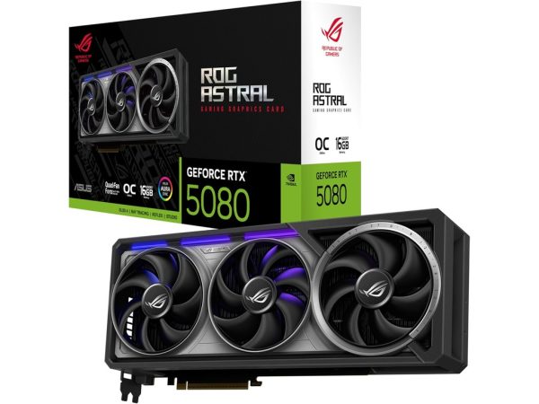ASUS ROG-ASTRAL-RTX5080-O16G 16GB GDDR7 2x HDMI, 2x DP