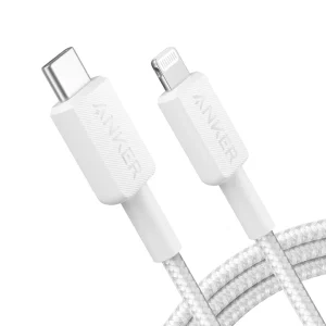ANKER 322USB-C TO LIGHTNING CABLE 3FT DURABLE BRAIDED FAST CHARGING