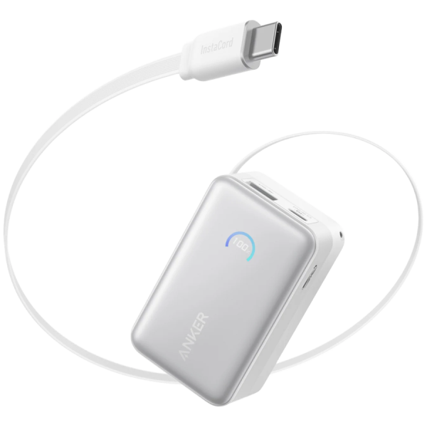 ANKER NANO POWER BANK (10K,45W, WHITE)
