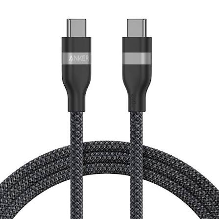 ANKER USB-C TO USB-C CABLE SOFT,DURABLE, AND ECO FRIENDLY 180CM,6FT 240W