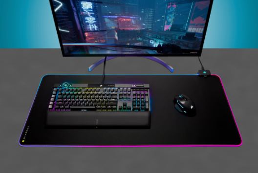 CORSAIR MM700 RGB ExtendedPodloga za mis RGBExtended XL930mm x 400mm x 4mm - Image 2