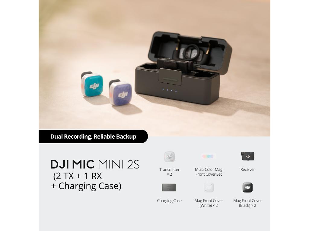 DJI Mic Mini 2S (2 TX + 1 RX + Charging Case) - Image 7