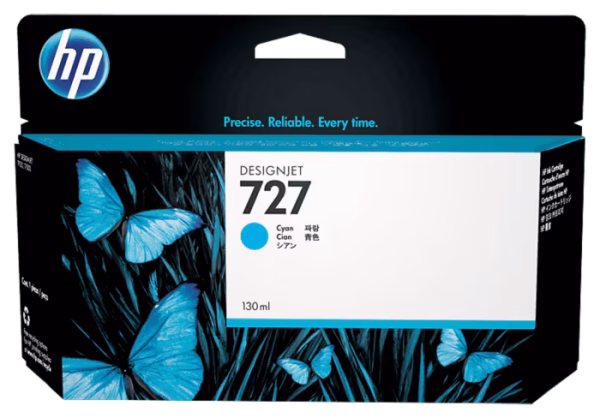 HP N0.  727 130-ml Cyan Design