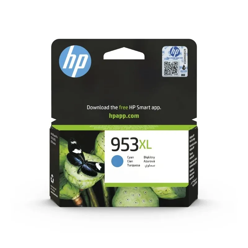 HP Tinta F6U16AE Cyan 953XL