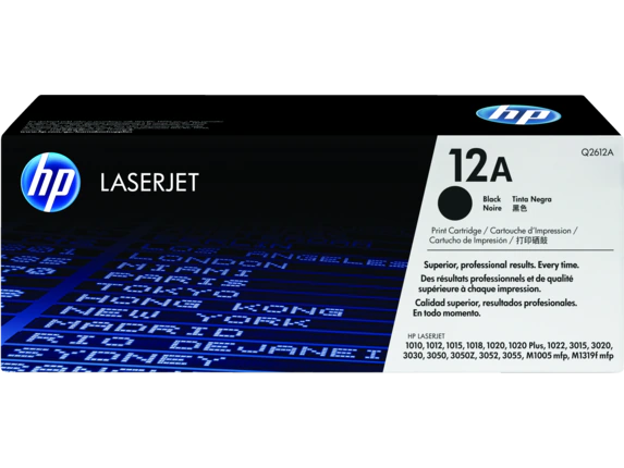 HP Toner Q2612A Black 12A