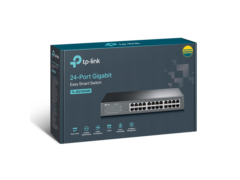 TP-Link TL-SG1024DE Easy SmartSwitch 24x10/100/1000 - Image 4