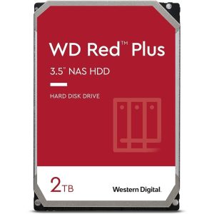 WD HDD 2TB RED Plus SATA3 64MB5400RPM